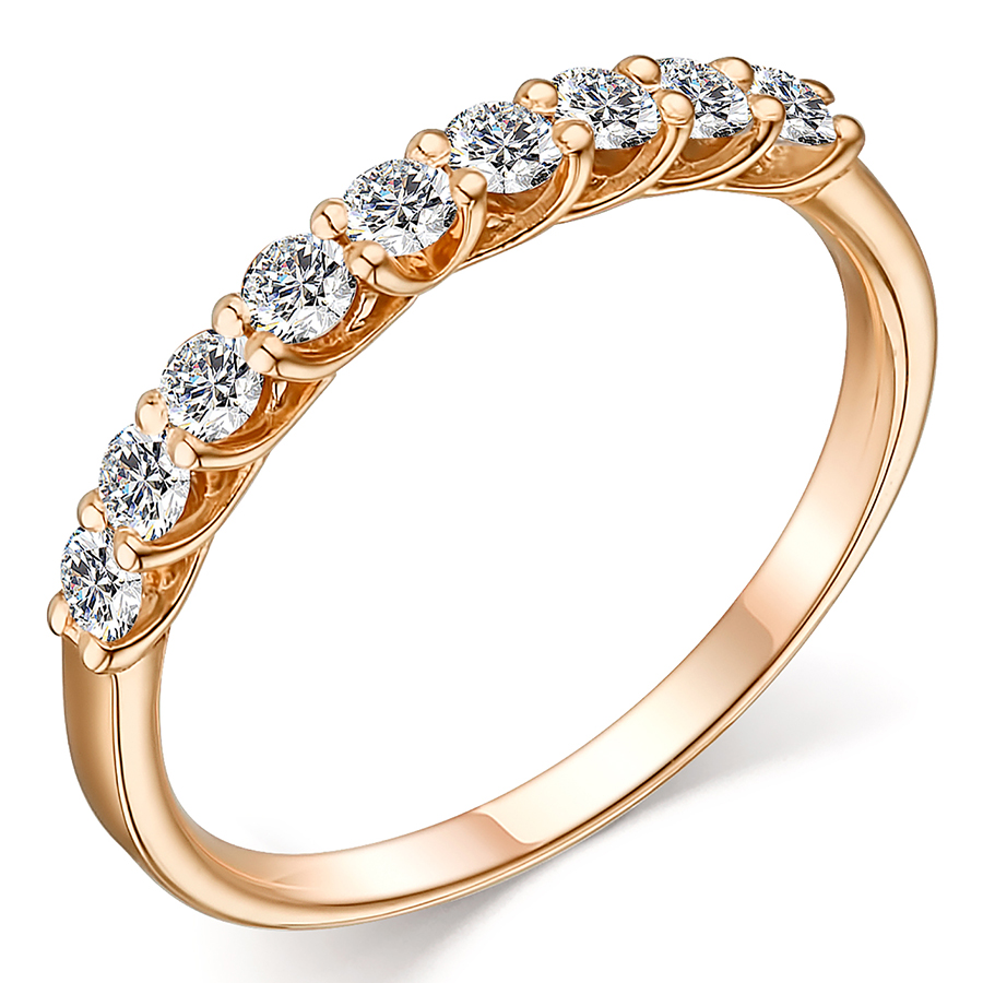Кольцо, золото, бриллиант, 13941-100